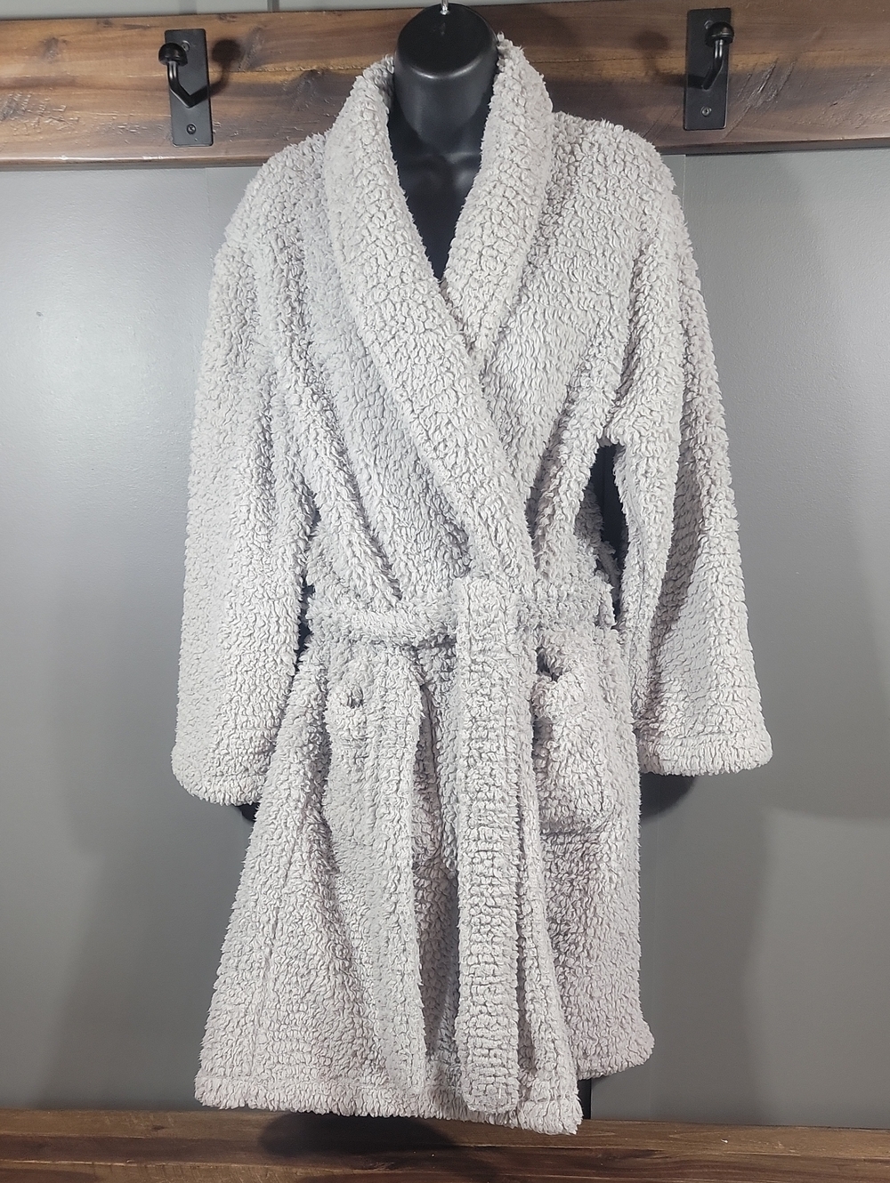 Pottery Barn Sherpa Fleece Robe